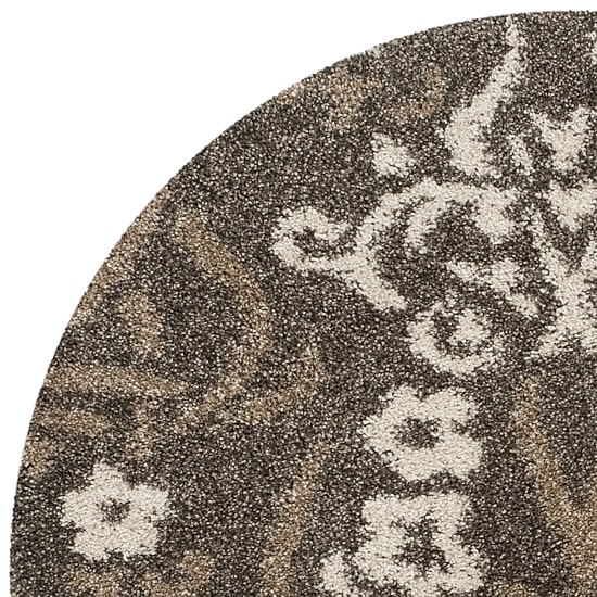 Safavieh Shag Collection Tristen Floral Round Area Rug