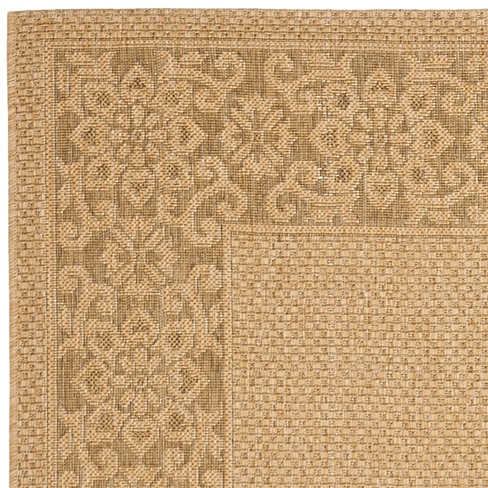 Safavieh Courtyard Collection Oswald Floral Indoor/Outdoor Area Rug