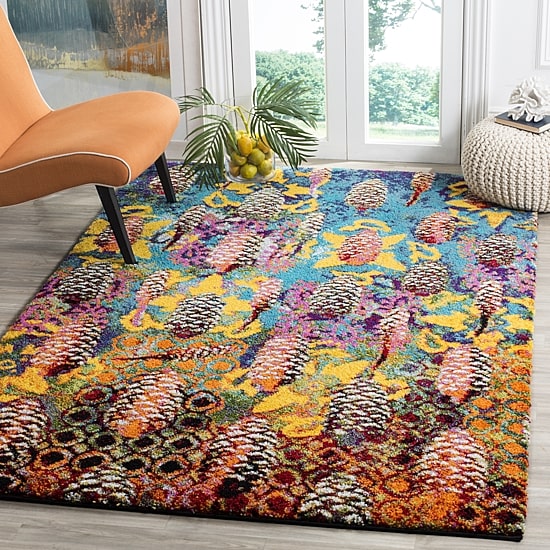 Safavieh Mayson Abstract Shag Rectangular Rugs