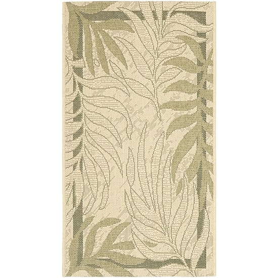 Safavieh Courtyard Collection Wilmer Floral Indoor/Outdoor Area Rug