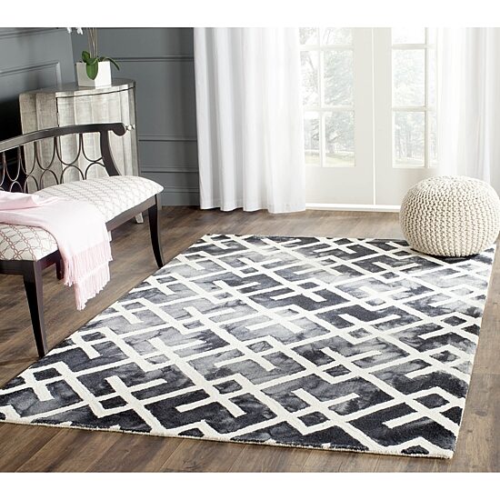 Safavieh Dip Dye Collection Earleen Geometric Square Area Rug