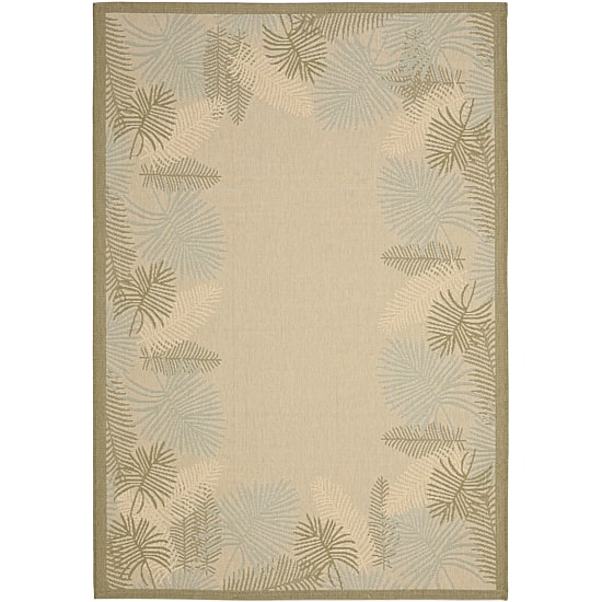 Safavieh Courtyard Collection Juliet Floral Indoor/Outdoor Area Rug