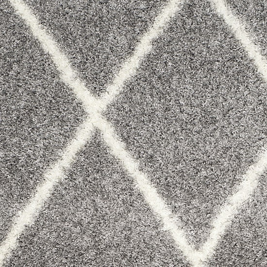 Safavieh Montreal Shag Collection Doriane Geometric Runner Rug