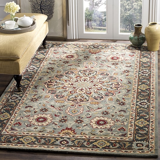 Safavieh Heritage Collection Raeburn Oriental Square Area Rug