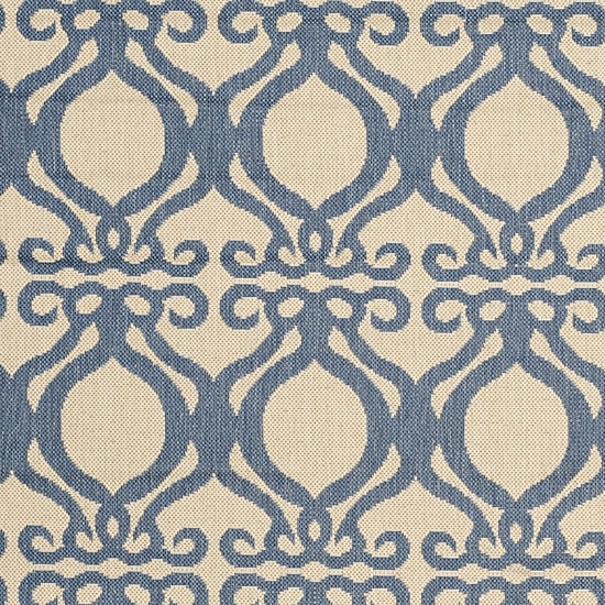 Safavieh Courtyard Collection Desi Geometric Indoor/Outdoor Area Rug