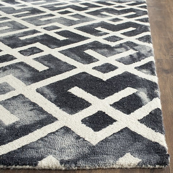 Safavieh Dip Dye Collection Earleen Geometric Square Area Rug