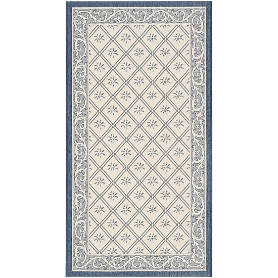 Safavieh Courtyard Collection Vernon Oriental Indoor/Outdoor Area Rug