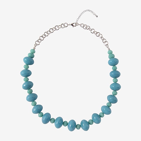 Mixit Womens 18 Inch Beaded Necklace