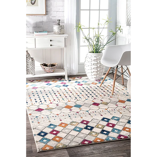 nuLoom Moroccan Blythe Rectanglur, Oval, Square and Runner Rugs