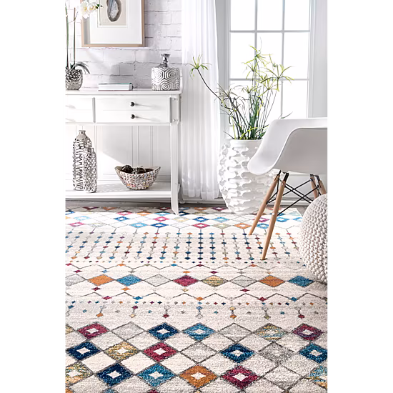 nuLoom Moroccan Blythe Rectanglur, Oval, Square and Runner Rugs