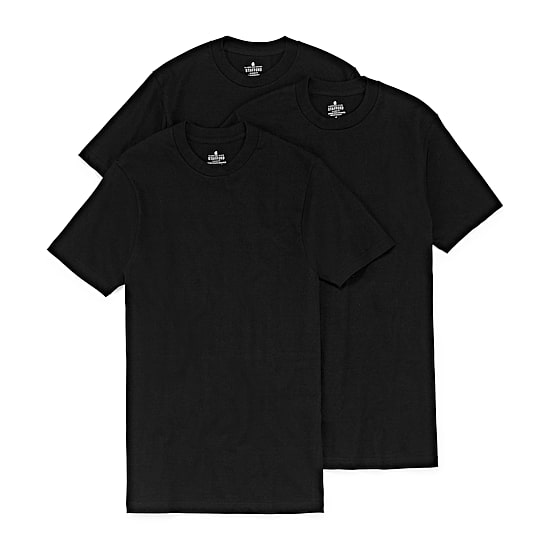Stafford Heavyweight Mens 3 Pack Short Sleeve Crew Neck T-Shirt Extra Tall