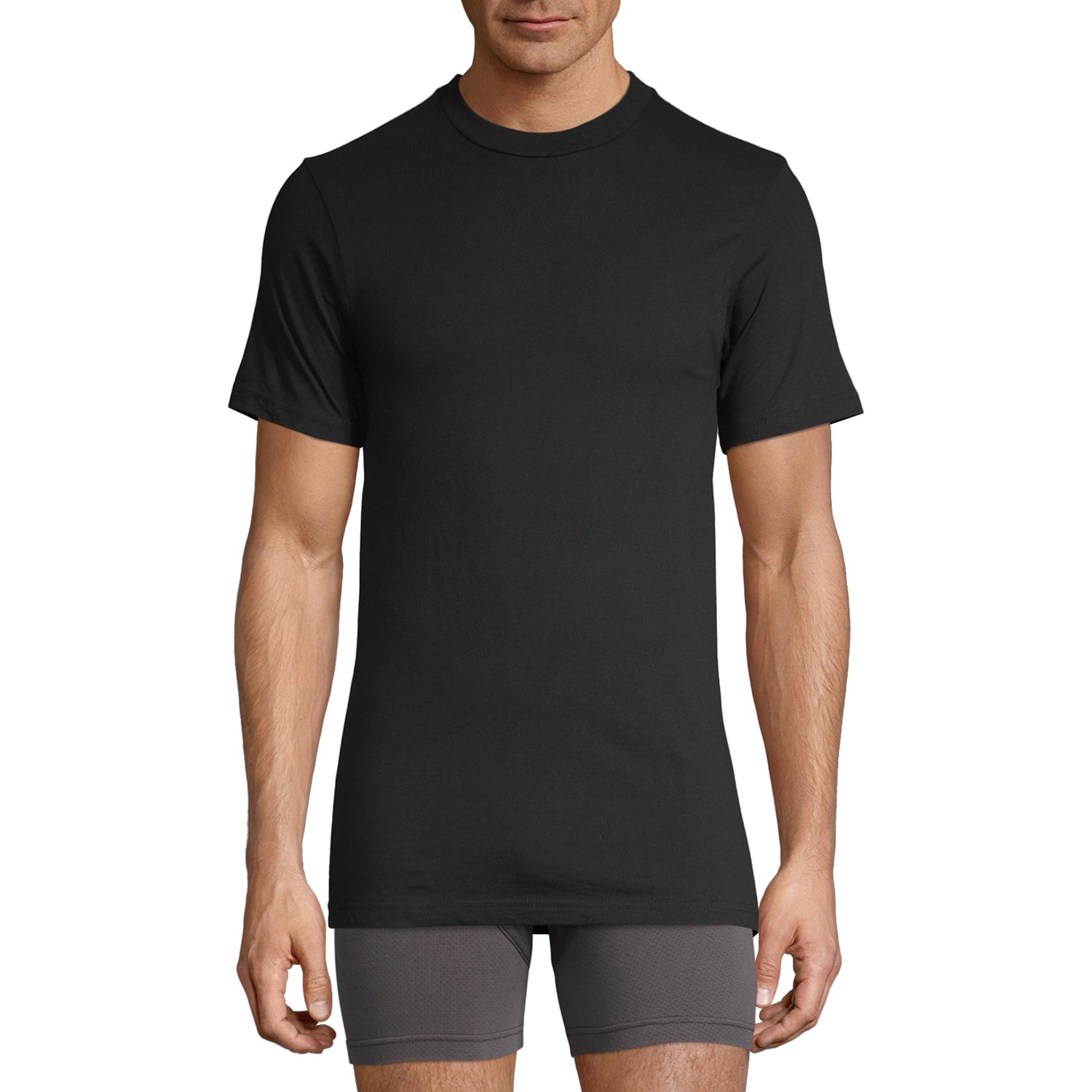 Stafford Heavyweight Mens 3 Pack Short Sleeve Crew Neck T-Shirt Extra Tall