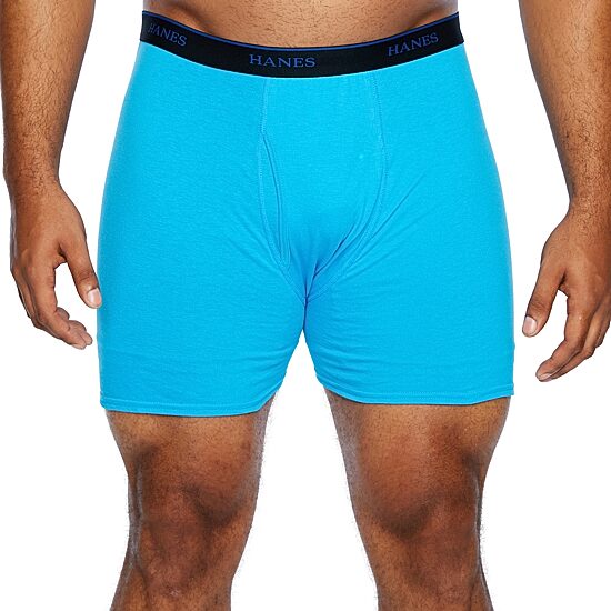 Hanes Mens Big 4 Pack Boxer Briefs Jdb1ax
