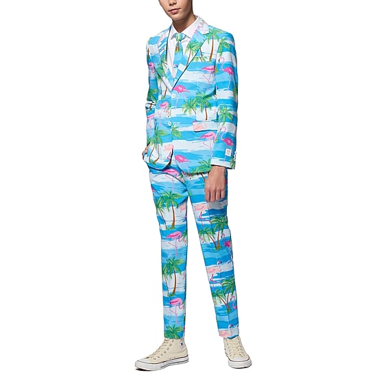 Opposuits Flamingo Big Kid Boys 3-pc. Suit Set