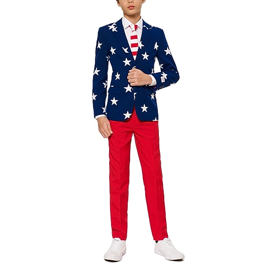 Opposuits Americana Big Kid Boys 3-pc. Suit Set