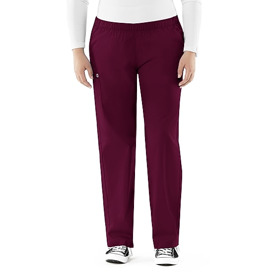 Wink® Wonderwork Pull-On Cargo Womens Tag Free Scrub Pant