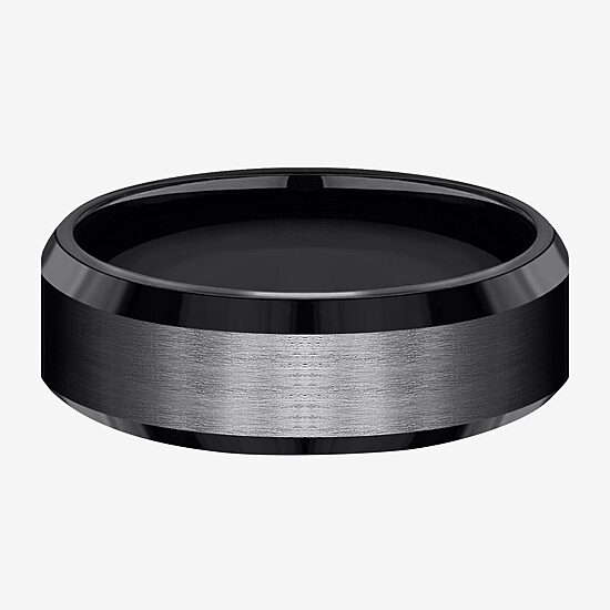 Mens 7MM Titanium Wedding Band