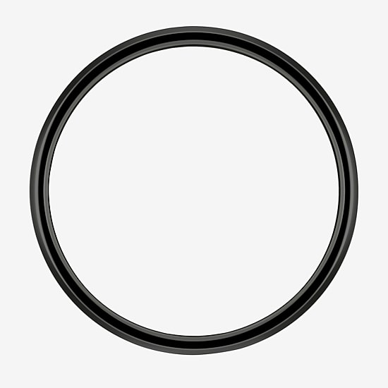 "Thin Blue Line" Mens 8MM Cobalt Wedding Band