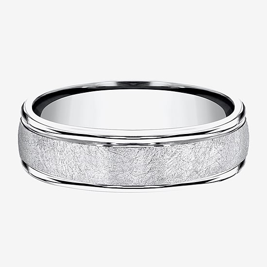 Mens 6.5MM Cobalt Wedding Band