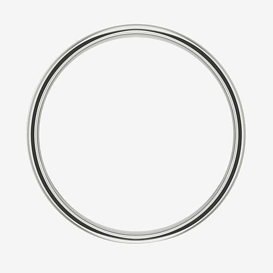 Mens 6.5MM Cobalt Wedding Band