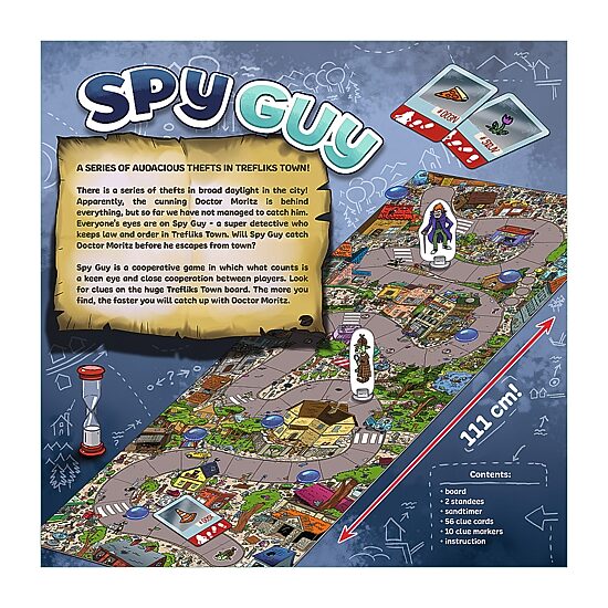 Trefl Games Spy Guy 70-pc. Board Game