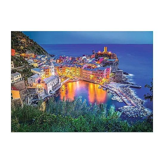 Trefl Puzzles - 2000 Piece Vernazza At Dusk 2000-pc. Puzzle