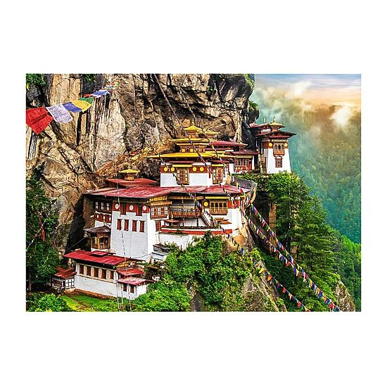 Trefl Puzzles - 2000 Piece Tigers Nest Bhutan 2000-pc. Puzzle
