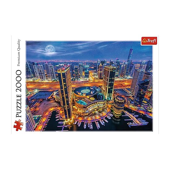 Trefl Puzzles - 2000 Piece Lights Of Dubai 2000-pc. Puzzle