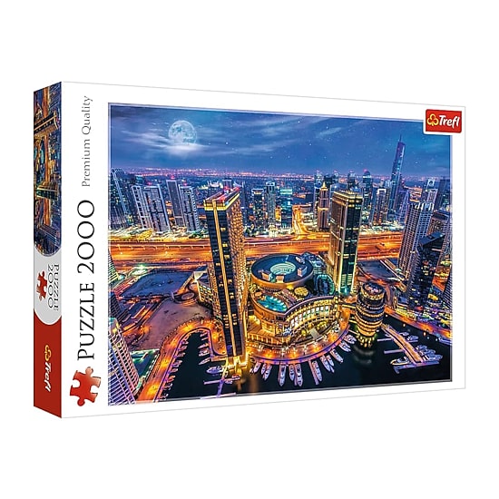 Trefl Puzzles - 2000 Piece Lights Of Dubai 2000-pc. Puzzle
