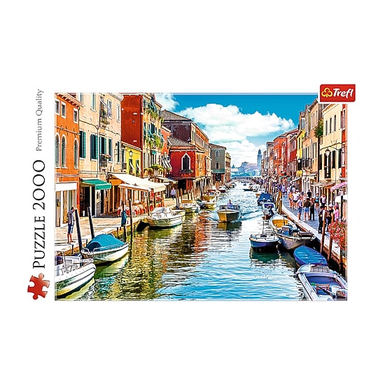 Trefl Puzzles - 2000 Piece Murano Island Venice 2000-pc. Puzzle