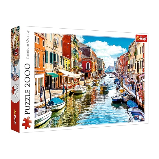 Trefl Puzzles - 2000 Piece Murano Island Venice 2000-pc. Puzzle