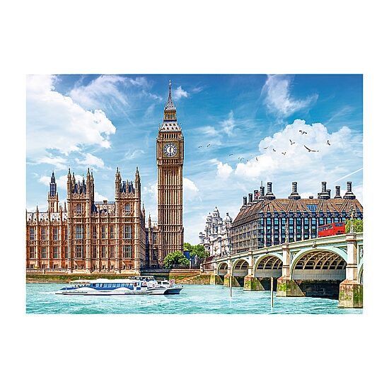 Trefl Puzzles - 2000 Piece Big Ben London England 2000-pc. Puzzle
