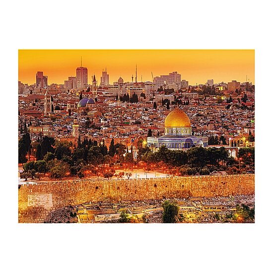 Trefl Puzzles - 3000 Piece The Roofs Of Jerusalem 3000-pc. Puzzle