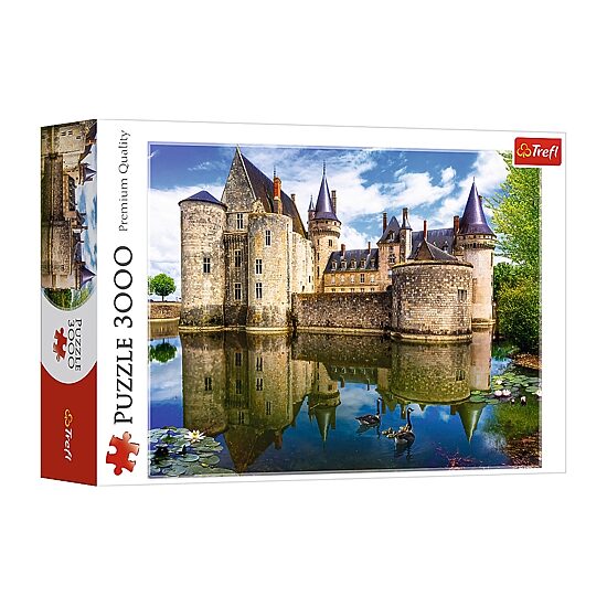 Trefl Puzzles - 3000 Piece Castle In Sullysrlre France 3000-pc. Puzzle