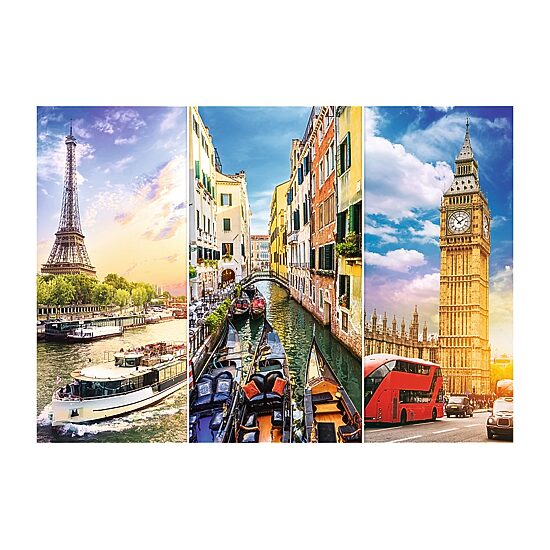 Trefl Puzzles - 4000 Piece Trip Around Europe 4000-pc. Puzzle