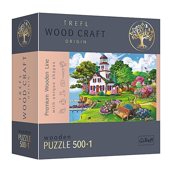 Trefl Puzzles - 501 Piece Wood Summer Haven 501-pc. Puzzle