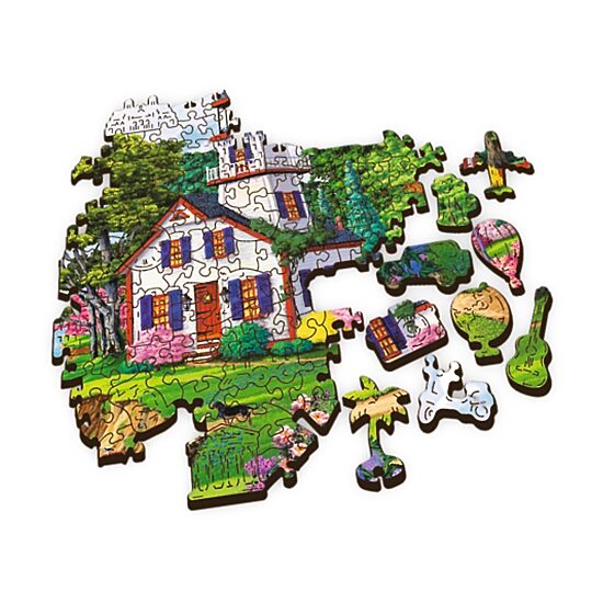 Trefl Puzzles - 501 Piece Wood Summer Haven 501-pc. Puzzle