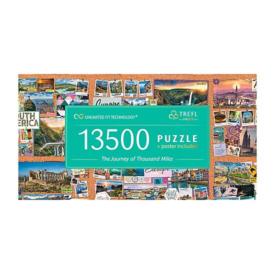 Trefl Puzzles - 13500 Piece Uft Journey Of Thousand 13500-pc. Puzzle