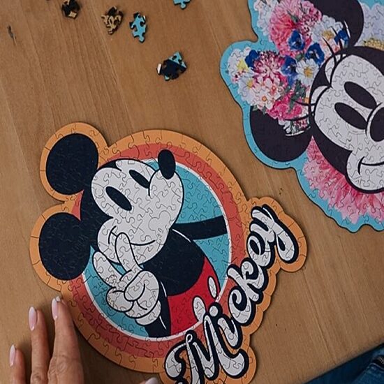 Trefl Puzzles - 160 Piece Wood Disney Mickey Mouse Mickey Mouse 160-pc. Puzzle