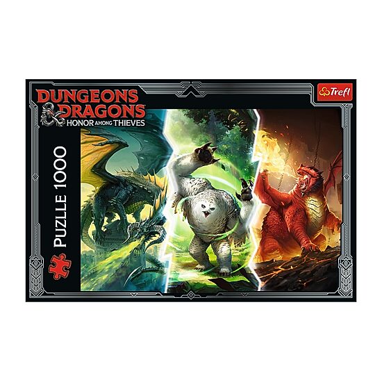 Trefl Puzzles - 1000 Piece Dungeon & Dragons Monsters 1000-pc. Puzzle