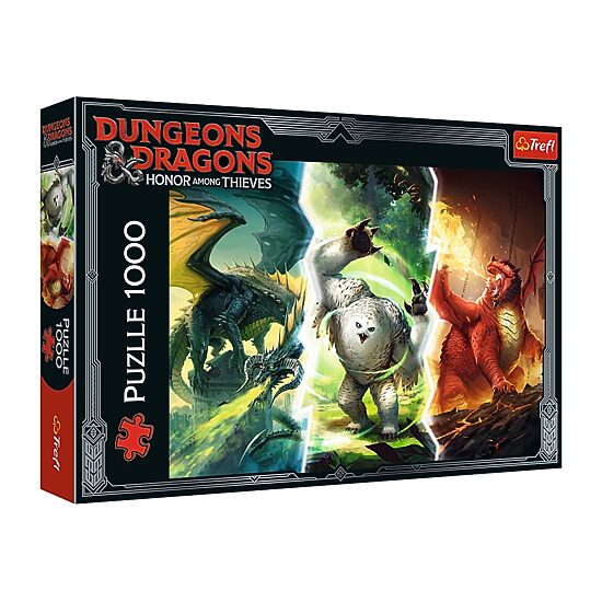 Trefl Puzzles - 1000 Piece Dungeon & Dragons Monsters 1000-pc. Puzzle