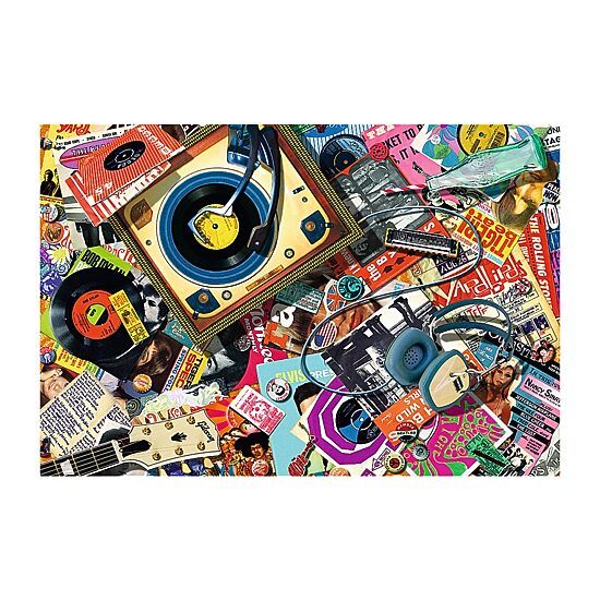 Trefl Puzzles - 500+1 Piece Wood In The World Of Music 501-pc. Puzzle