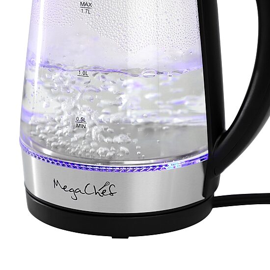MegaChef 7-Cup Stainless Steel Electric Kettle