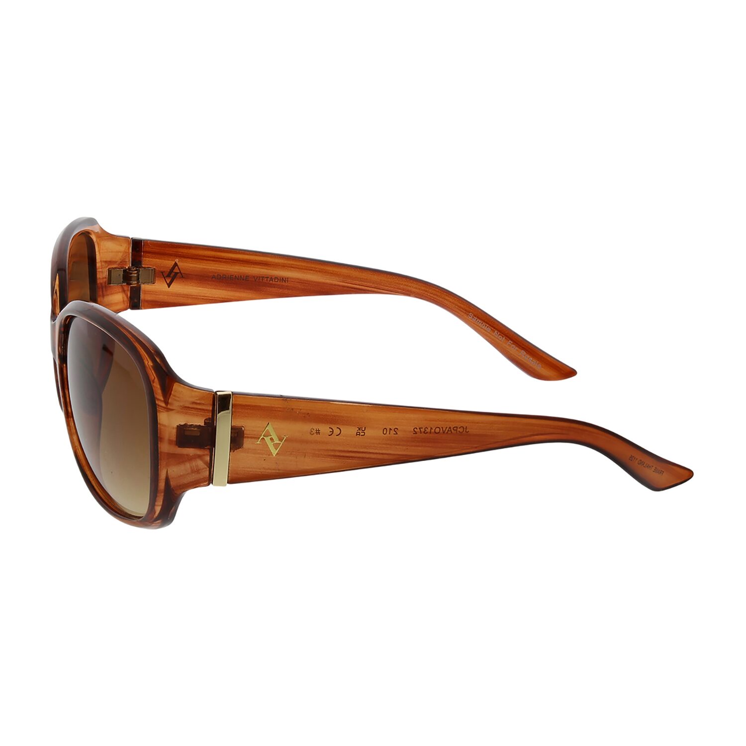 Adrienne Vittadini Basic With Metal Bar Hinge Womens UV PROTECTION Sunglasses