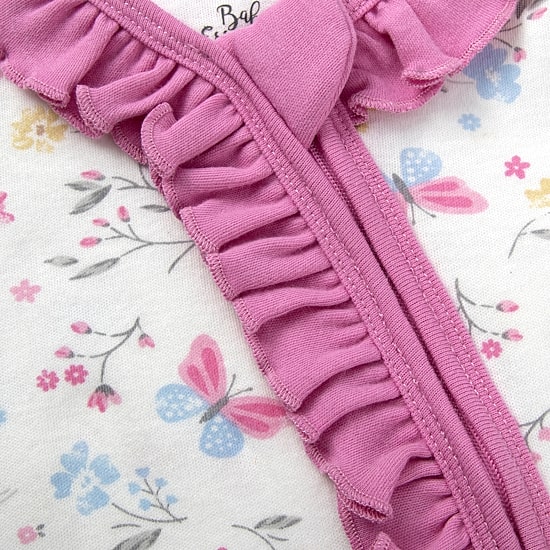 Baby Essentials Baby Girls 4-pc. Baby Clothing Set