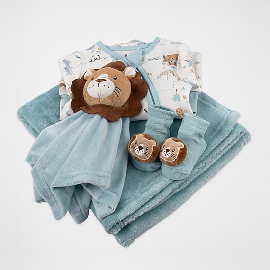 Baby Essentials Baby Boys Knit 4-pc. Baby Clothing Set