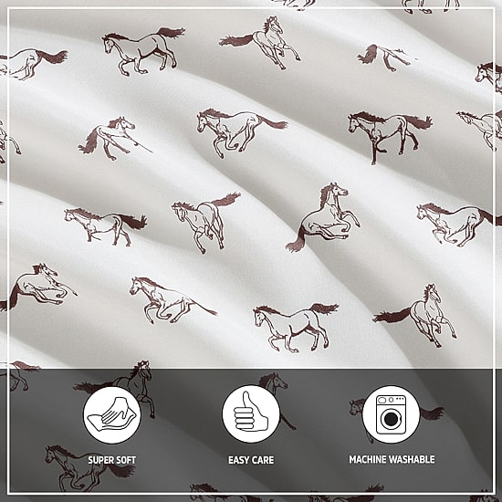 Wrangler Wild Horses Sheet Set