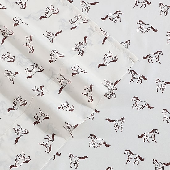 Wrangler Wild Horses Sheet Set