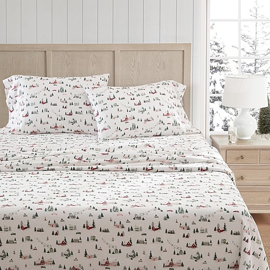 Martha Stewart Ski Village Sheet Set