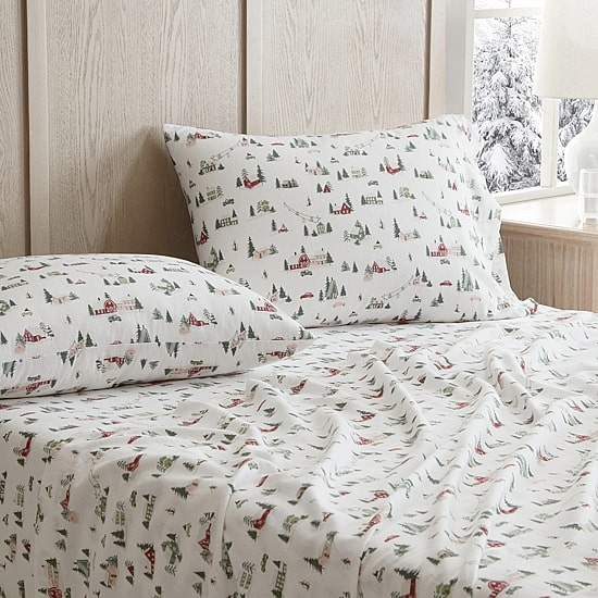Martha Stewart Ski Village Sheet Set